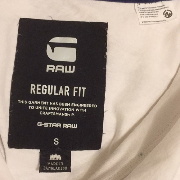 G-Star Raw T- Shirt size Small - Picture 5 of 6